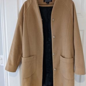 Valerie Dumaine Camel Coat (Canadian Designer)